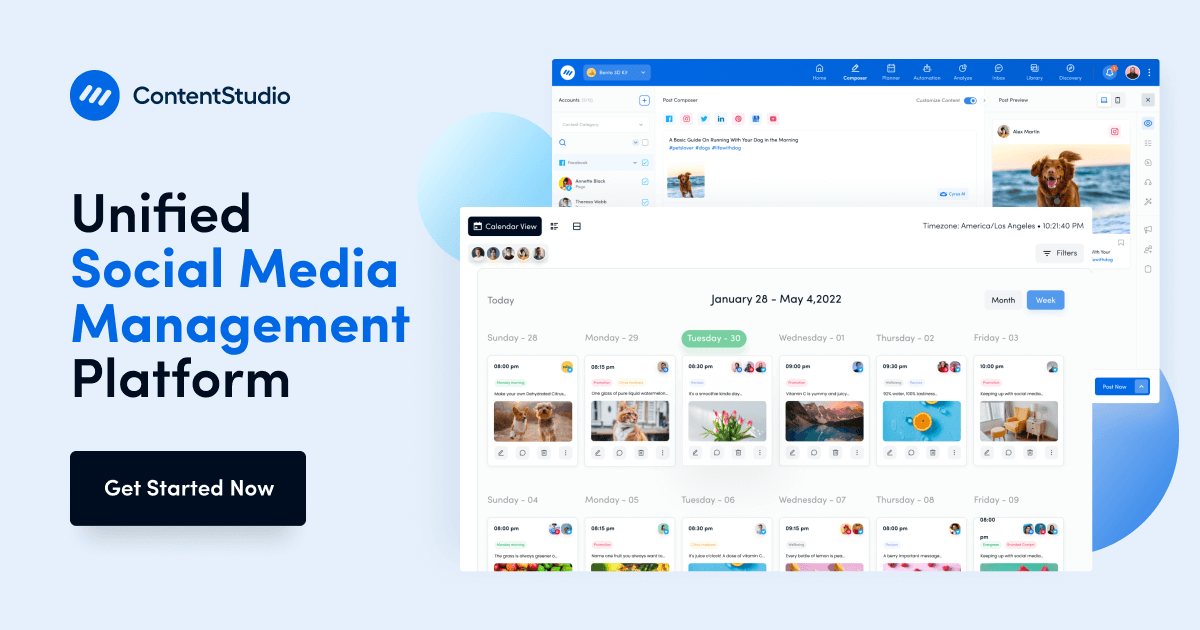 Discover how ContentStudio's all-in-one social media tool can help you plan, create, and publish high-quality content and streamline your social media management.