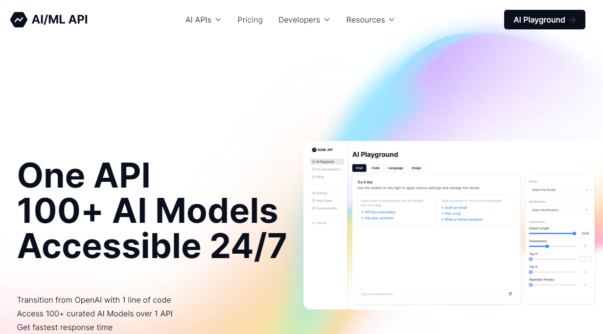 Unlock the Future of AI Development with AimlAPI: Affordable, Scalable, 100+ Ai Models and Powerful